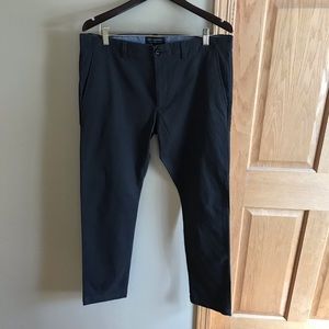 Banana Republic 34x32 Fulton Skinny Grey Chinos